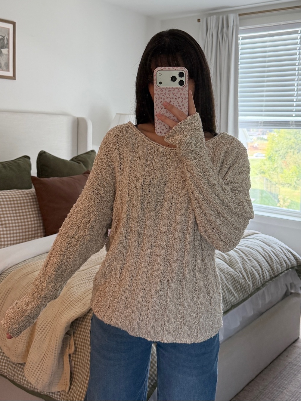 Oversized Crewneck Sweater Size S